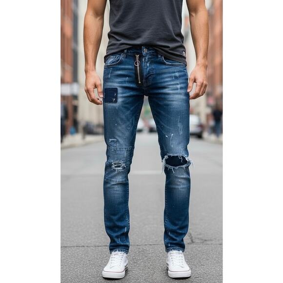 DSQUARED2 Distressed Paint Splatter cool guy Jeans size 48 (US 32-33)